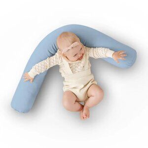 NWOT Toki Mats Support Pillow (Color: Breeze Blue)
